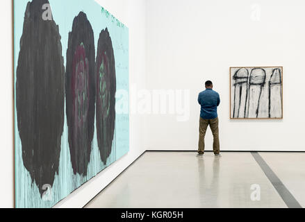 LOS ANGELES, CA - February 5, 2017: The Broad Museum in Downtown of Los Angeles on February 5, 2017. Stock Photo