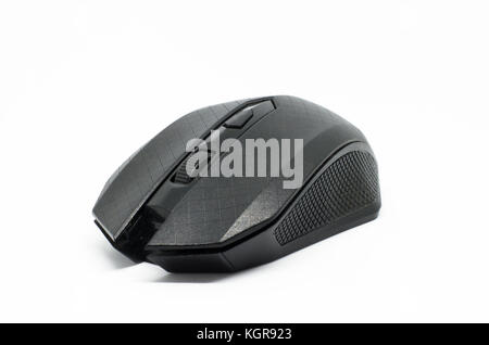 wireless mouse isolated on a white background Stock Photo