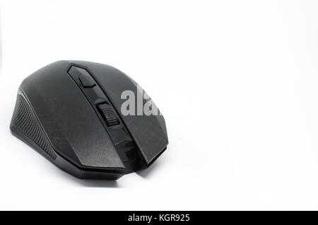 wireless mouse isolated on a white background Stock Photo