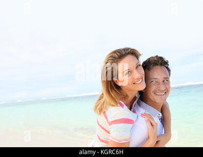 Mature nude woman at the beach Stock Photo - Alamy