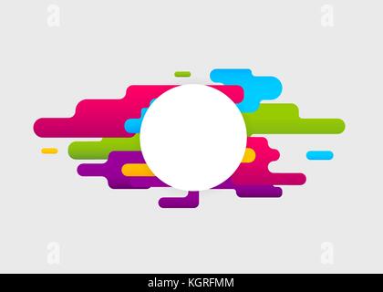 Colored abstract modern background Stock Vector