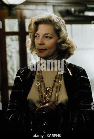 Murder on the Orient Express (1974) , Lauren Bacall     Date: 1974 Stock Photo