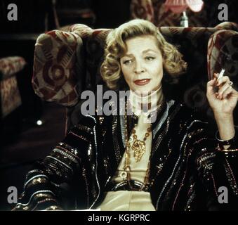 Murder on the Orient Express (1974) , Lauren Bacall     Date: 1974 Stock Photo