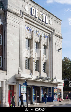 Richmond Odeon Cinema, Hill Street, Richmond, London Borough of Richmond upon Thames, Greater London, England, United Kingdom Stock Photo