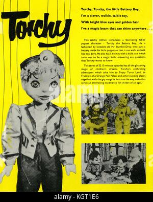 Torchy the Battery Boy (1957) TV series     Date: 1957 Stock Photo