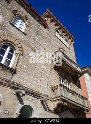 Fondi, Italy - 10 june 2013: Fondi's urban core is located in the south pontino halfway between Rome and Naples. Stock Photo