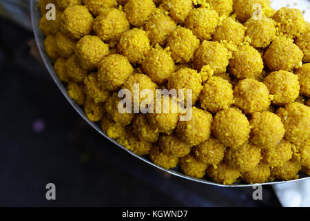 Traditional indian food for Diwali, Jaipur, Rajasthan, India. Stock Photo