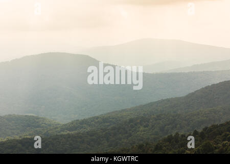 Shennandoah National Park Scenic Drive, USA Stock Photo