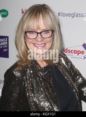Oct 10, 2017 - Twiggy attending Specsavers Spectacle Wearer of the Year 2017, 8 Northumberland Avenue in London, England, UK Stock Photo