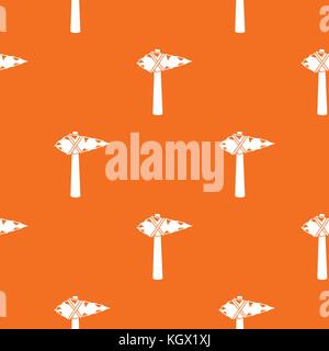 Ancient hammer pattern seamless Stock Vector
