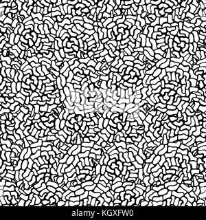 abstract seamless pattern in Gray color on white background Stock Vector