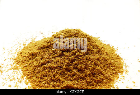 Coriander Powder Spice Food Ingredient Stock Photo