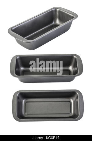 baking dish isolated on white background Stock Photo