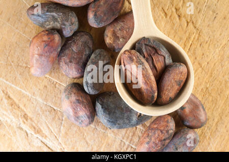 Cocoa Beans, Chocolate Ingredient Stock Photo