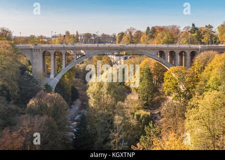 Old bridge in Luxembourg city