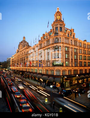 Harrods  Knightsbridge London Stock Photo