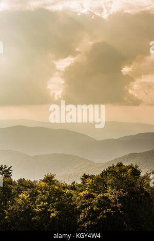 Shennandoah National Park Scenic Drive, USA Stock Photo