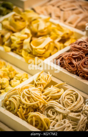 italian frozen pasta - prepared food ingredients Stock Photo