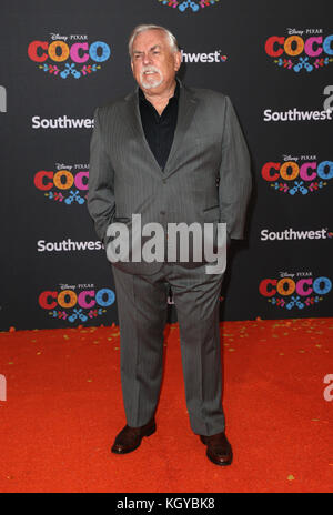 November 8, 2017 - Hollywood, California, U.S. - 08 November 2017 - Hollywood, California - John Ratzenberger. Disney Pixar's ''Coco'' Los Angeles Premiere held at El Capitan Theater. Photo Credit: F. Sadou/AdMedia (Credit Image: © F. Sadou/AdMedia via ZUMA Wire) Stock Photo