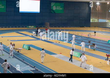 Dublin, Ireland. 11th Nov, 2017. Irish Open including Satellite World Cup Men's epee Credit: Fabrice Jolivet/Alamy Live News Stock Photo