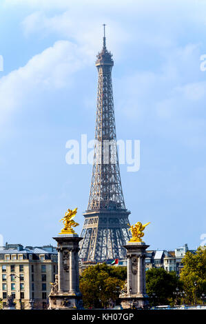 FRANCE. PARIS (75), 7TH ARR, EIFFEL TOWER Stock Photo