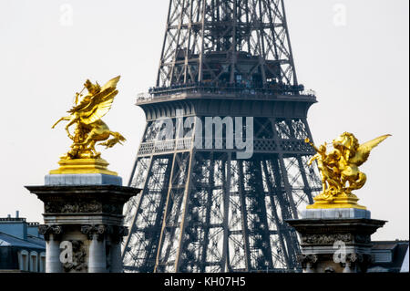 FRANCE. PARIS (75), 7TH ARR, EIFFEL TOWER Stock Photo