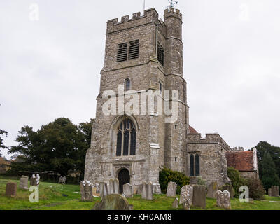 St john the baptist church, Harrietsham, Kent, UK Stock Photo