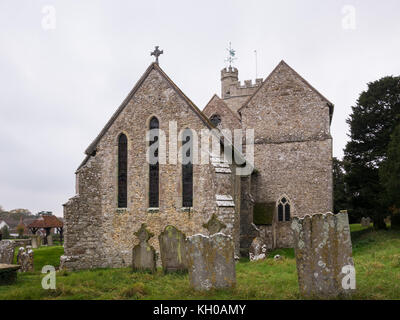 St john the baptist church, Harrietsham, Kent, UK Stock Photo