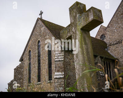 St john the baptist church, Harrietsham, Kent, UK Stock Photo