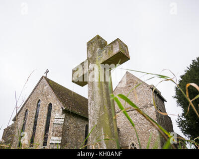 St john the baptist church, Harrietsham, Kent, UK Stock Photo