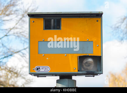 Gatso speed camera. Cambridge. UK. Stock Photo