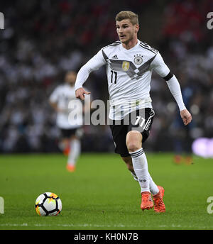 Timo Werner (Germany) GES/ Fussball/ Freundschaftsspiel: England ...