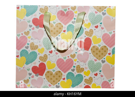Paper Gift Bag Stock Photo