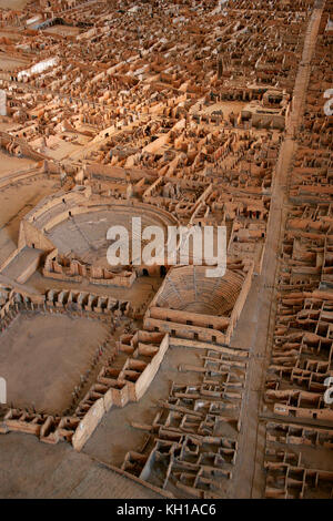 Model of ancient Pompeii, ItalyPompeii, Italy Stock Photo