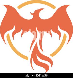 Phoenix logo Stock Vector