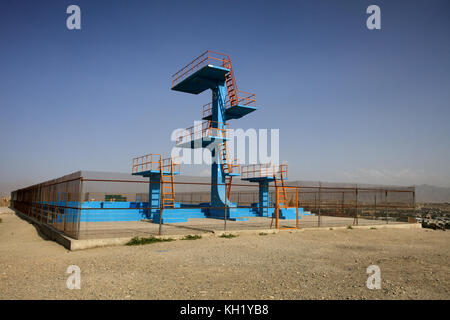 Taliban execution swimming pool, Kabul city, Afghanistan Stock Photo ...