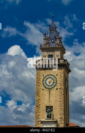 View at Torre dei Caduti in Bergamo, Italy Stock Photo