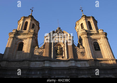 Church of Santa Isabel de Portugal  Zaragoza Spain Stock Photo