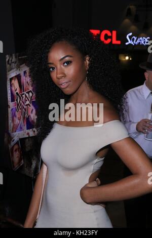 'Dead Ant' World Premiere - Arrivals  Featuring: Joi Liaye Where: Hollywood, California, United States When: 10 Oct 2017 Credit: WENN.com Stock Photo