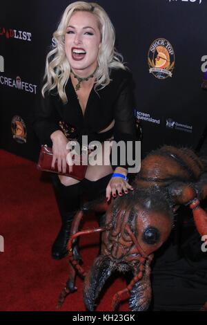 'Dead Ant' World Premiere - Arrivals  Featuring: Hollin Haley Where: Hollywood, California, United States When: 10 Oct 2017 Credit: WENN.com Stock Photo