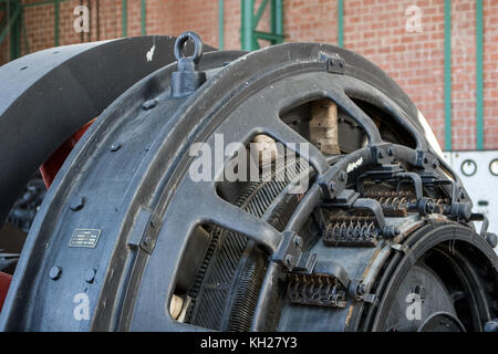 Old power generating plant (ca 1900) Stock Photo