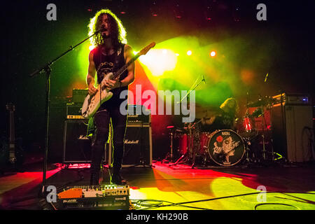 RavenEye performing live in concert at the Coliseu dos Recreios  Featuring: Oli Brown Where: Lisboa, Portugal When: 11 Oct 2017 Credit: Rui M Leal/WENN.com Stock Photo