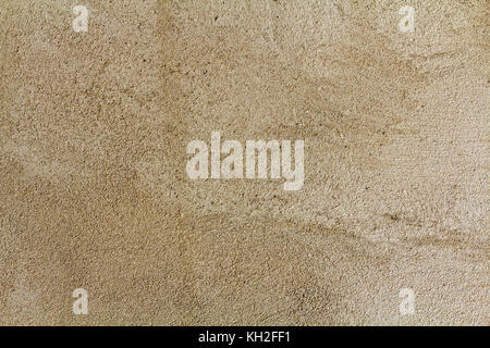 Texture of the wall. Plastered concrete wall. Yellow color. Stock Photo