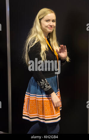 Actress Ingvild Deila ( Star Wars) during the heroes comic con in