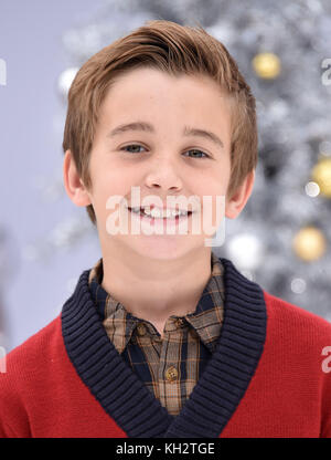 Westwood, California, USA. 12th Nov, 2017. Parker Bates arrives for the premiere of the film 'The Star' at the Village theater. Credit: Lisa O'Connor/ZUMA Wire/Alamy Live News Stock Photo