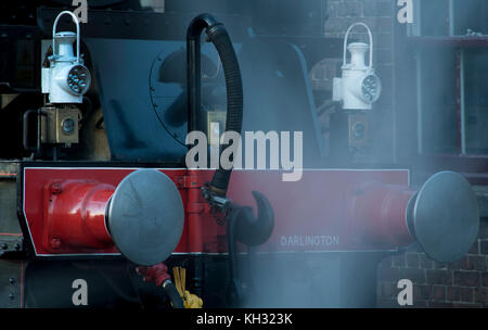 60163 Tornado a Peppercorn A1 Pacific Locomotive at Didcot Railway Centre, Oxfordshire, England, UK Stock Photo