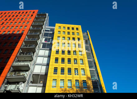 Renzo Piano's Central Saint Giles mixed-use development on St. Giles High Street, London, UK Stock Photo