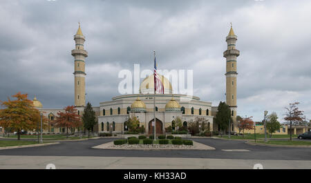 Islamic Center of America on Ford Road in Dearborn, Michigan Stock Photo