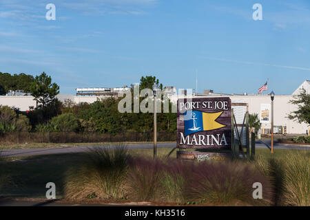 Port Saint Joe Marina, Florida USA Stock Photo