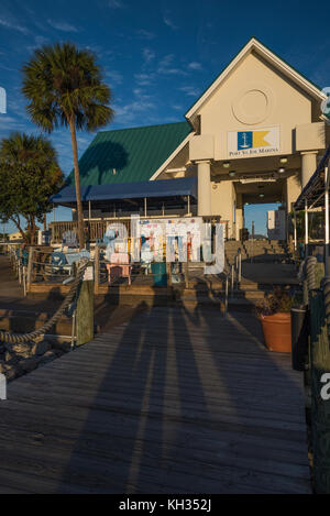 Port Saint Joe Marina, Florida USA Stock Photo